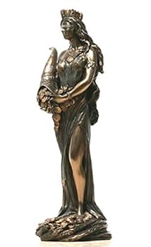 ギリシャ彫刻品　『フォルトゥナー』 幸運の女神　財運アップ Amazon.co.jp: ローマの女神フォルトゥナ、女神フォルトゥナ像